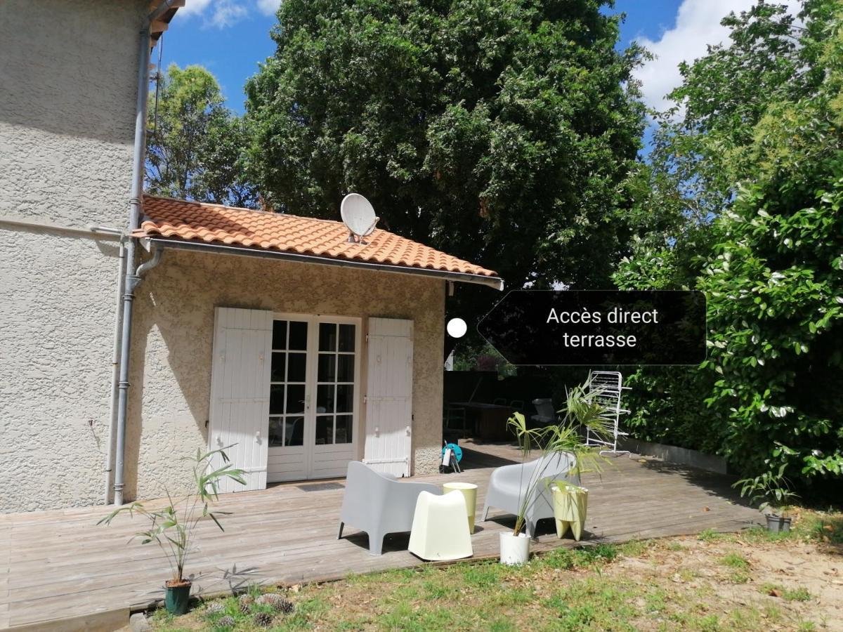 Studio Cosy Aux Portes De Bordeaux Et Saint Emilion Yvrac Exterior photo